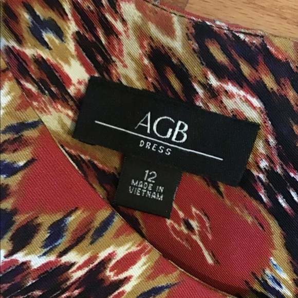 AGB SLEEVELESS SHEATH DRESS - EXCELLENT LIKE NEW CONDITION - Picture 9 of 12